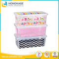 High Quality Clear Plastic Sweater Storage Box With Lid, PP Home Storage Box